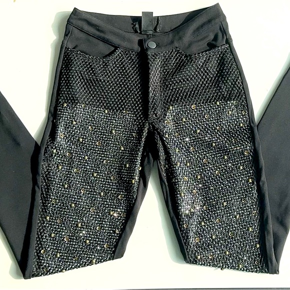 H&M Vintage Studded Slim Fit Jeggings - Picture 5 of 6